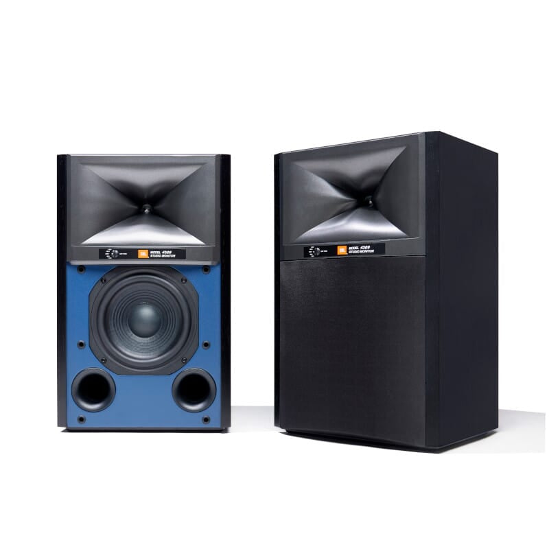 JBL 4309 6.5 Inch 2-Way Bookshelf Speakers (Pair) - Premium Hi-Fi Audio for Home Theater, Music Studio & Living Room Entertainment