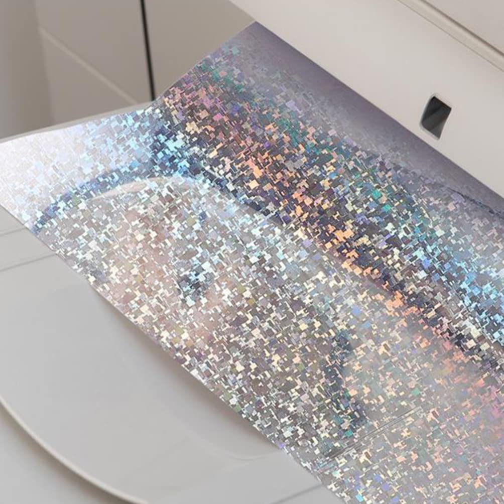 NUOBESTY 10 Sheets Waterproof Rainbow Vinyl Sticker Paper - A4 Size Printable Photo Paper for Inkjet Printers, Transparent & Reflective Labels for Pets, DIY Crafts, Scrapbooking & Home Organization