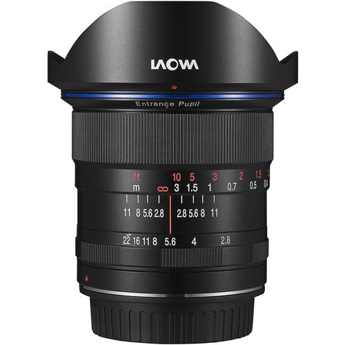 Laowa 12mm f/2.8 Zero-D Ultra Wide Angle Lens for Nikon AI - Perfect for Landscape, Architecture & Astrophotography