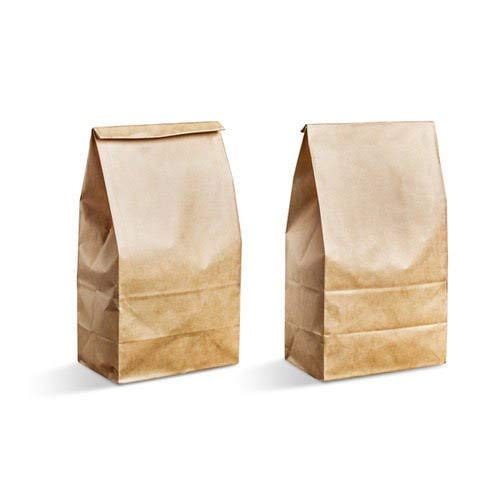500 Pack Brown Paper Bags - 5lb Kraft Lunch Bags, Grocery & Party Bags for Takeout, Picnics, Retail Packaging & Gift Merchandise