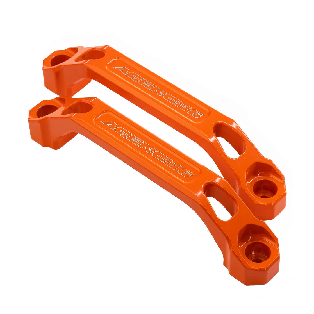 Agency 6 Billet Aluminum Grab Handles for Jeep Wrangler & Gladiator - Off-Road Adventure & Truck Accessories