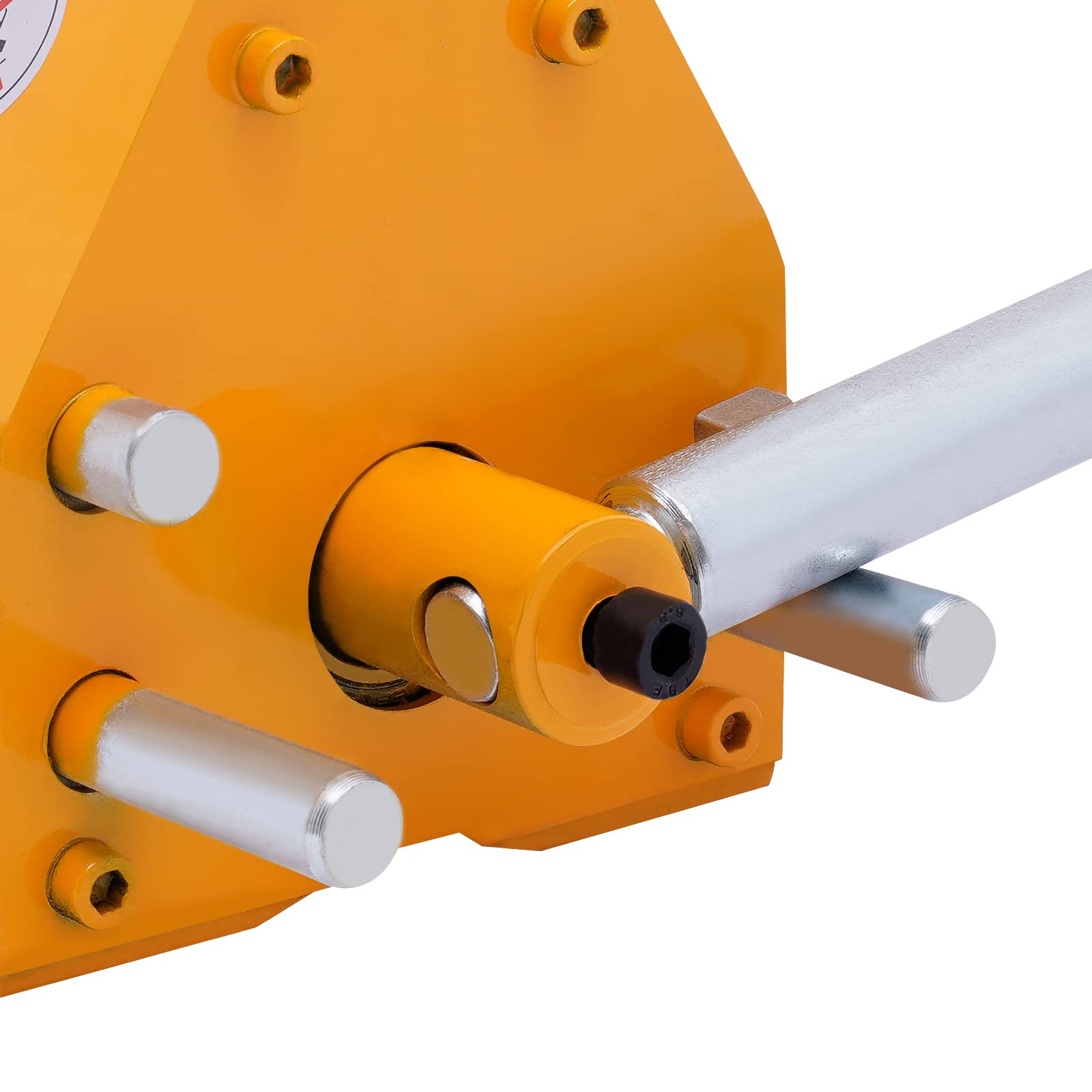 2200lb (1000kg) Heavy Duty Magnetic Lifter - Permanent Steel Lifting Magnet with Handle for Shop Crane & Hoist - Perfect for Metal Scrap Handling, Construction Sites & Industrial Material Lifting