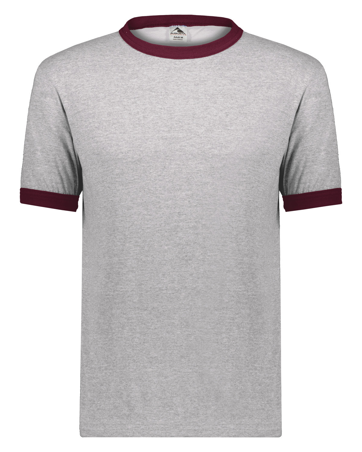 Augusta Sportswear 710 Adult Ringer T-Shirt - Comfortable Cotton Blend Tee for Men & Women | Perfect for Casual Wear, Sports & Team Uniforms
