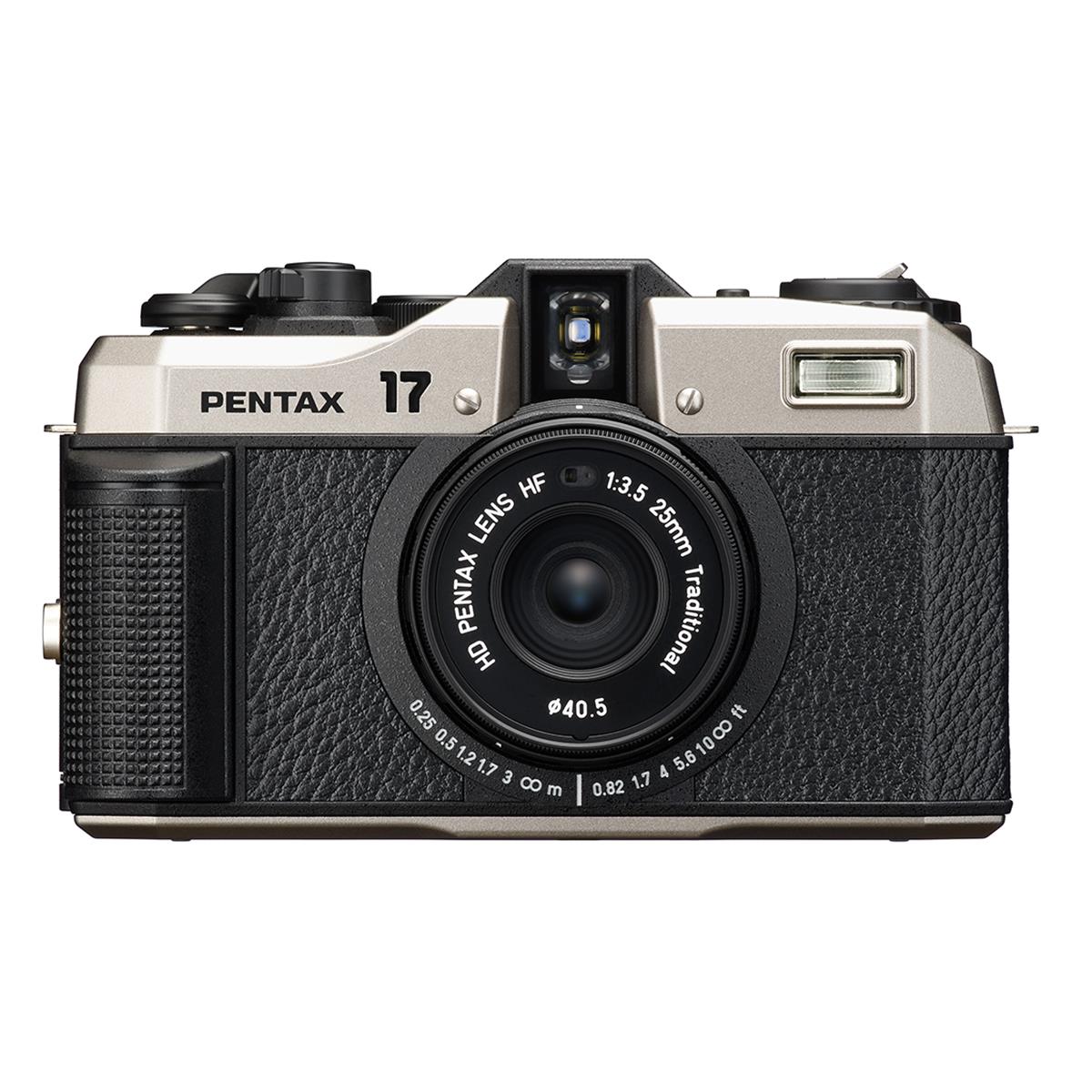 Pentax 17 Film Camera - Vintage Style 35mm Point & Shoot Camera for Travel, Street Photography & Everyday Use