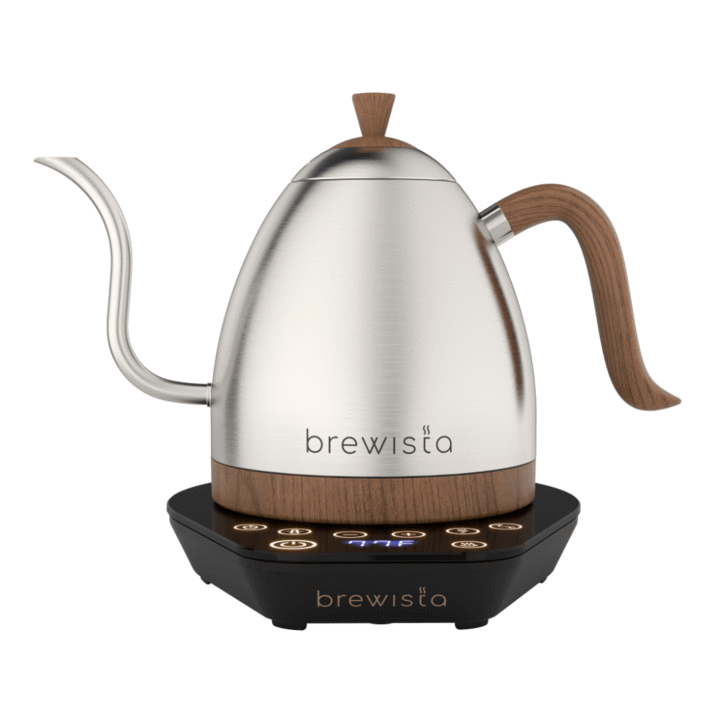 Brewista Artisan Variable Temperature Electric Gooseneck Kettle 1.0L (1200W) - Perfect for Pour Over Coffee, Tea Brewing & Home Barista Use