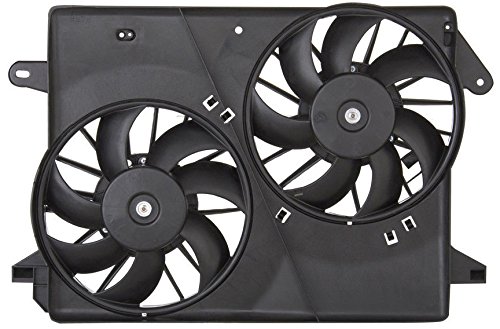Dodge Charger & Chrysler 300 Radiator Cooling Fan & Condenser Fan Replacement - CH3115132 - Perfect for Engine Cooling & AC System Maintenance