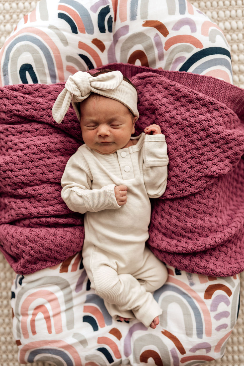 Organic Baby Ribbed Growsuit - Snuggle Hunny Soft Cotton Bodysuit for Newborns & Infants | Perfect for Playtime, Naptime & Everyday Comfort