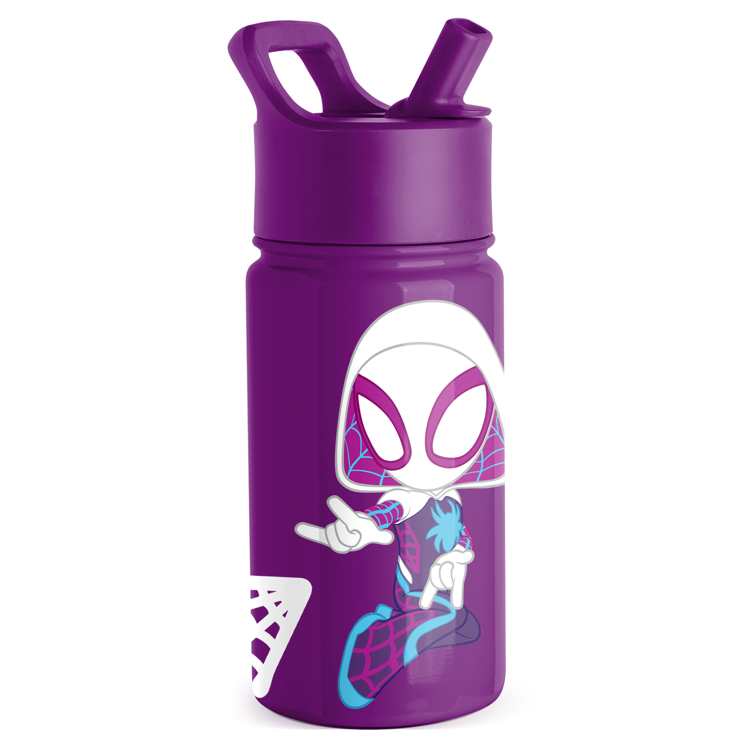 Summit Kids Water Bottle with Straw Lid - BPA Free, Leak Proof, Insulated Stainless Steel Bottle for School, Sports & Outdoor Activities