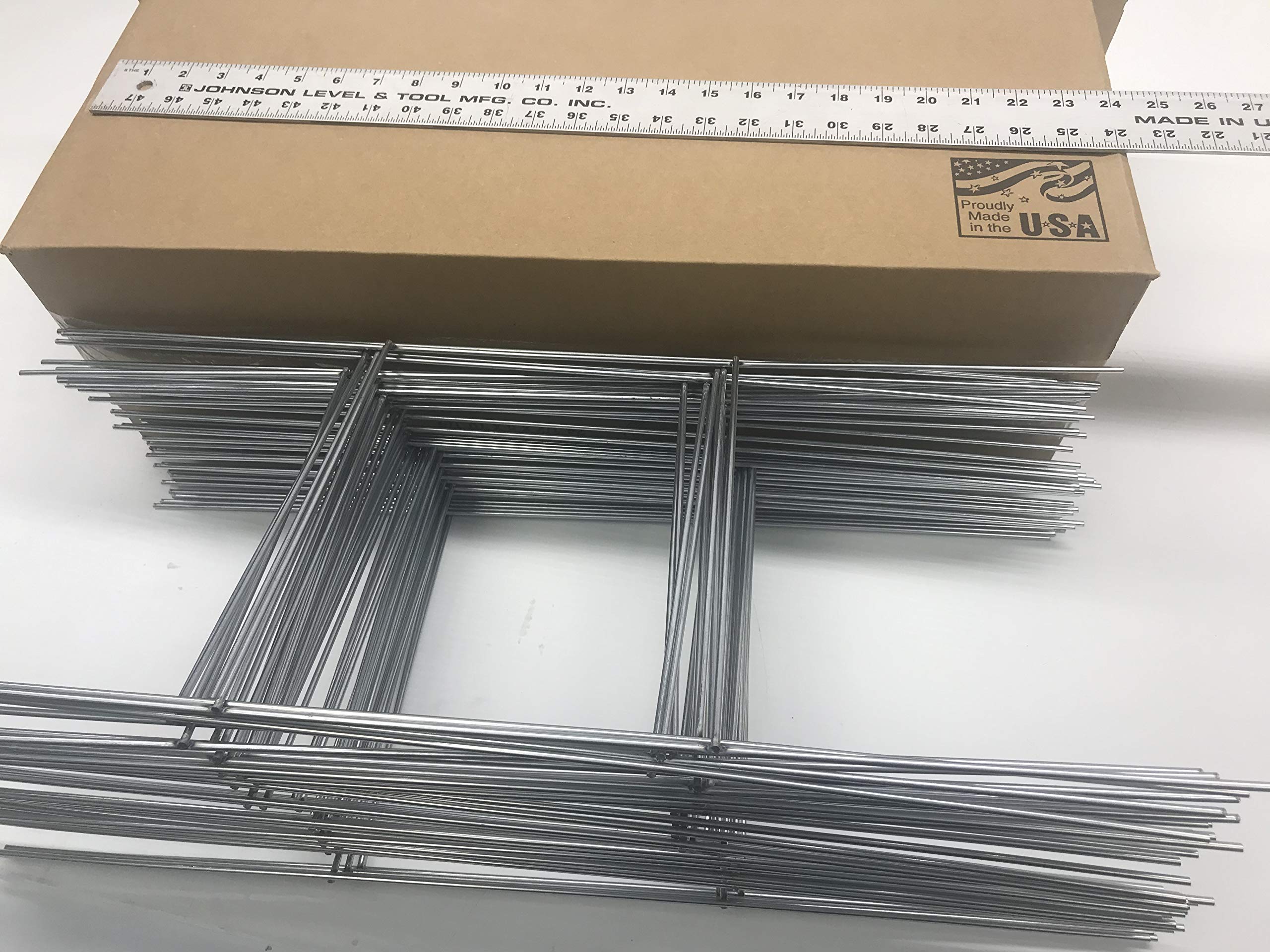 100 Pack 10x24 Inch Yard Signs with 9 Gauge Galvanized Wire H-Frame Stakes - Heavy Duty Double Frame Sign Holders for 4mm/5mm Corrugated Plastic - Perfect for Real Estate, Political Campaigns, Garage Sales & Events - Same Day Shipping Available