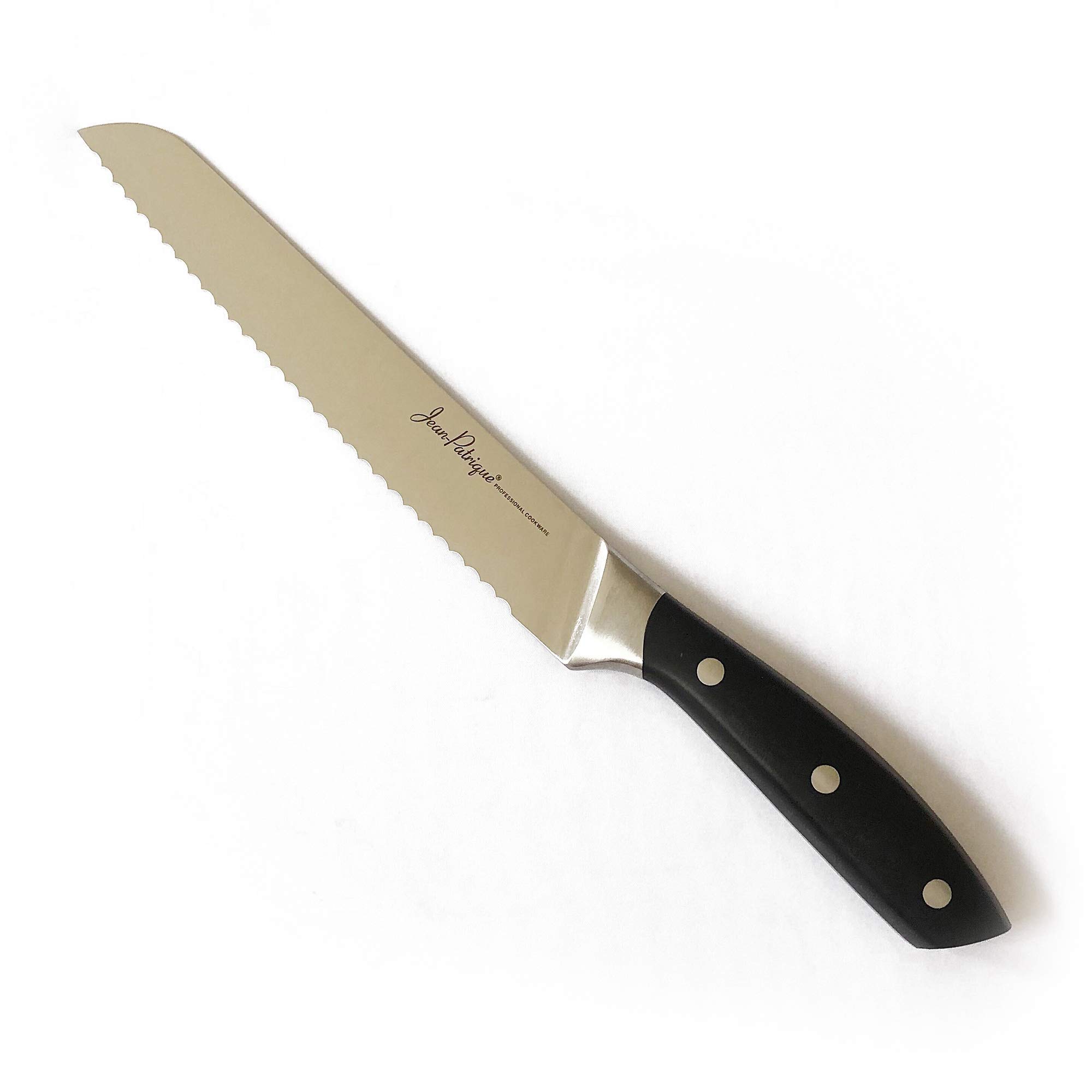 Premium Jean-Patrique Onyx Knife Collection - 14 Piece Knife Set with Block for Professional Chefs & Home Cooking | Perfect for Kitchen, BBQ, Camping & Gift Giving