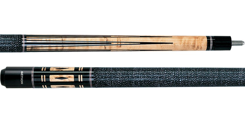 Premium Exotic Pool Cue - 19oz Natural Maple Wood Billiard Stick for Professional Players | Perfect for Tournaments, Home Game Rooms & Bars