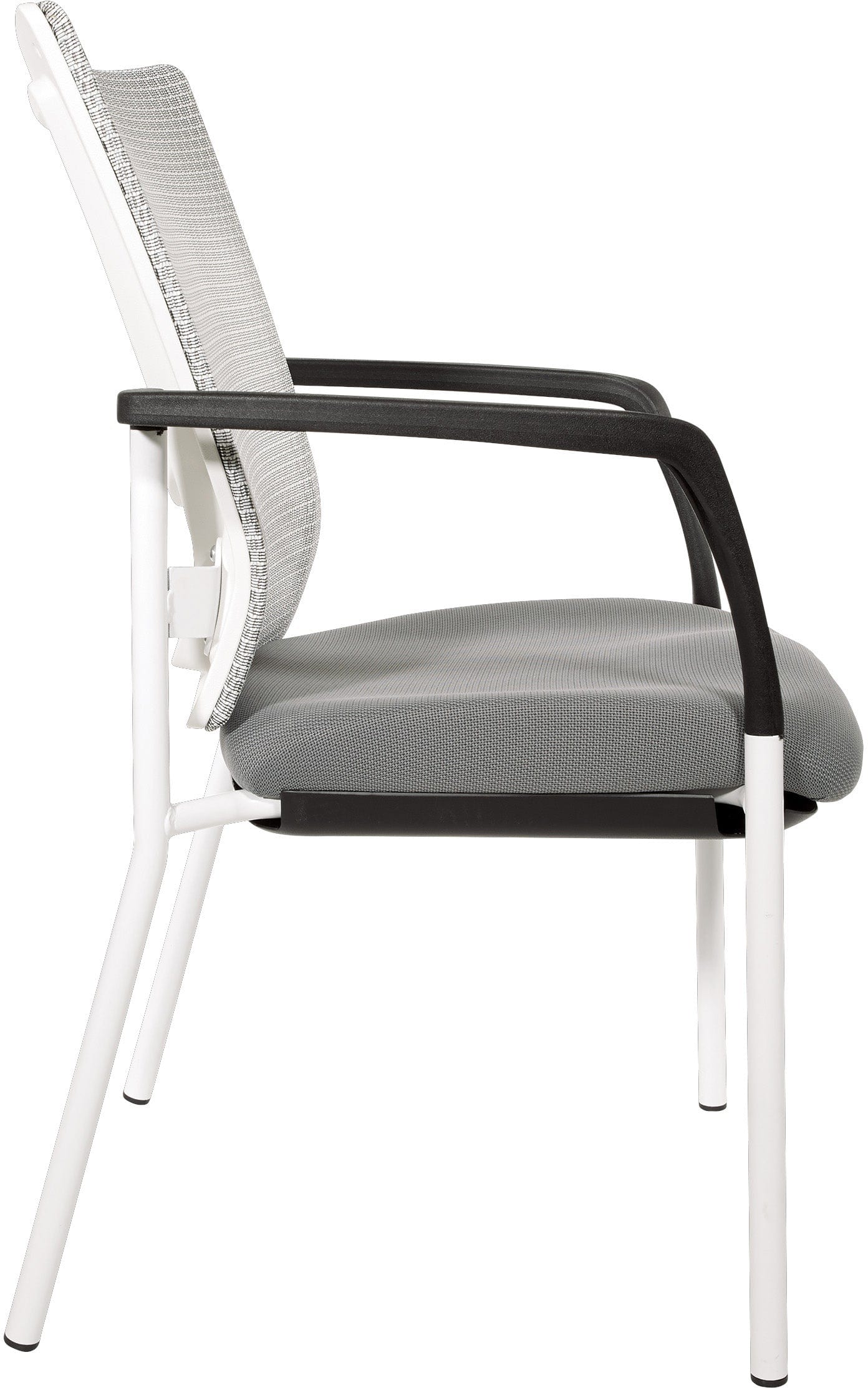 Office Star ProGrid® Mesh Back Visitor Chair [8810W] - Ergonomic Office Seating for Guests & Waiting Rooms, Comfortable Support for Home & Business Use