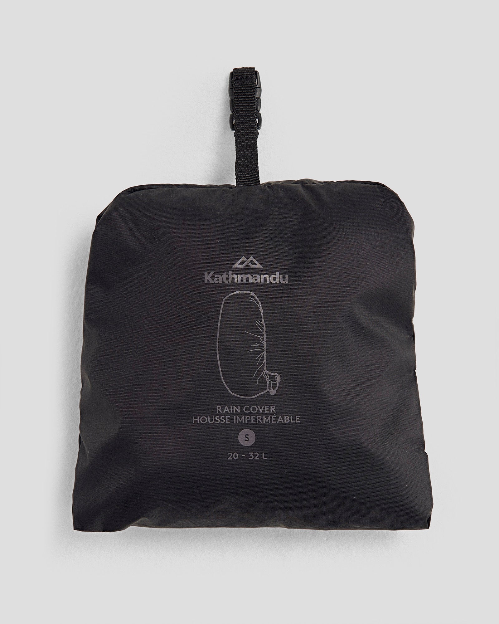 Waterproof Small Black Rain Cover for Backpacks - Perfect for Hiking, Travel & Outdoor Adventures