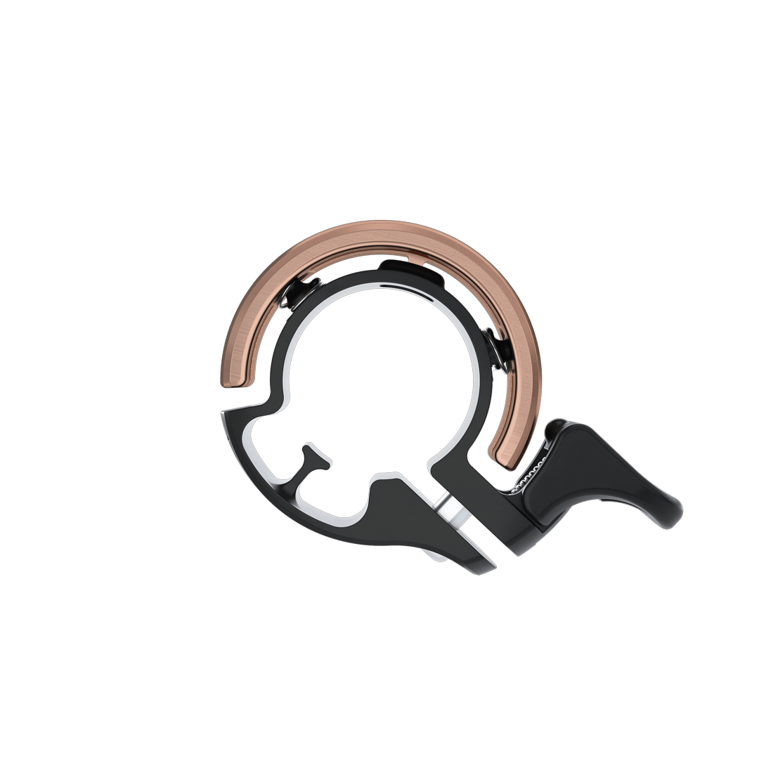 Knog Oi Classic Bike Bell - Durable & Loud Bicycle Bell for Urban Commuters, Mountain Bikes & Kids Bikes - Perfect for Safety & Style on Road or Trail Rides
