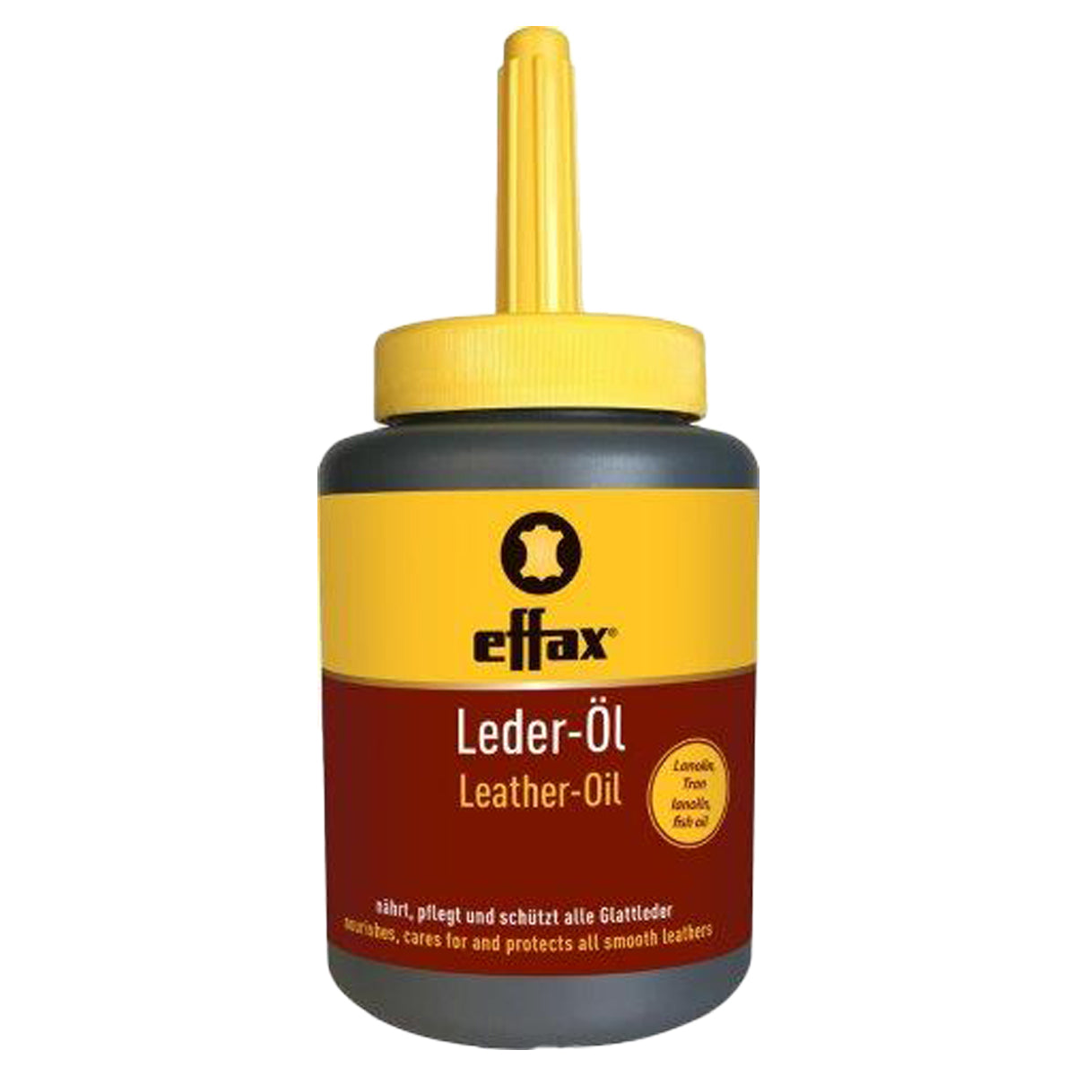 Effax Leather Oil - Premium Leather Conditioner & Protector for Boots, Bags, Furniture | Restores & Hydrates Leather | Ideal for Saddles, Jackets, Sofas & More