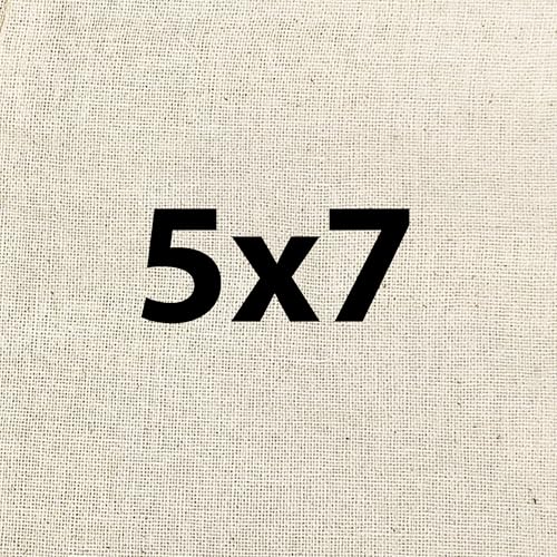 Muslin 5x7 Inches