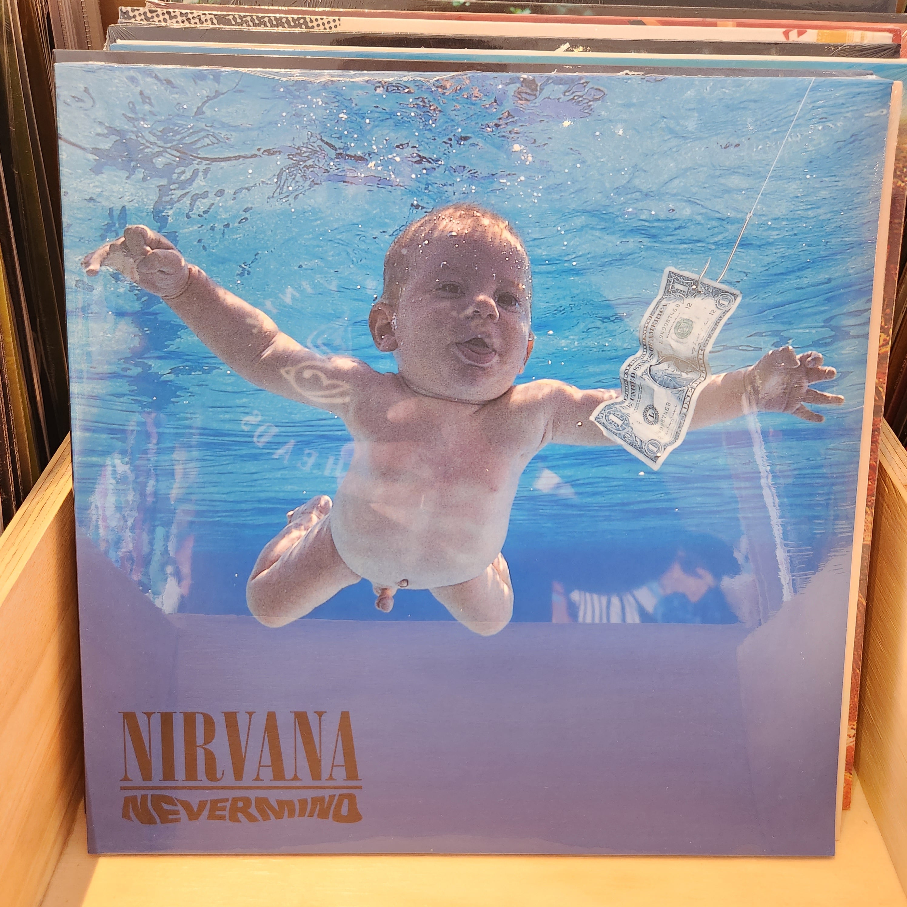 Nirvana Nevermind Vinyl LP Record - Classic 90s Grunge Album for Music Collectors & Audiophiles | Perfect for Home Listening & Gifts