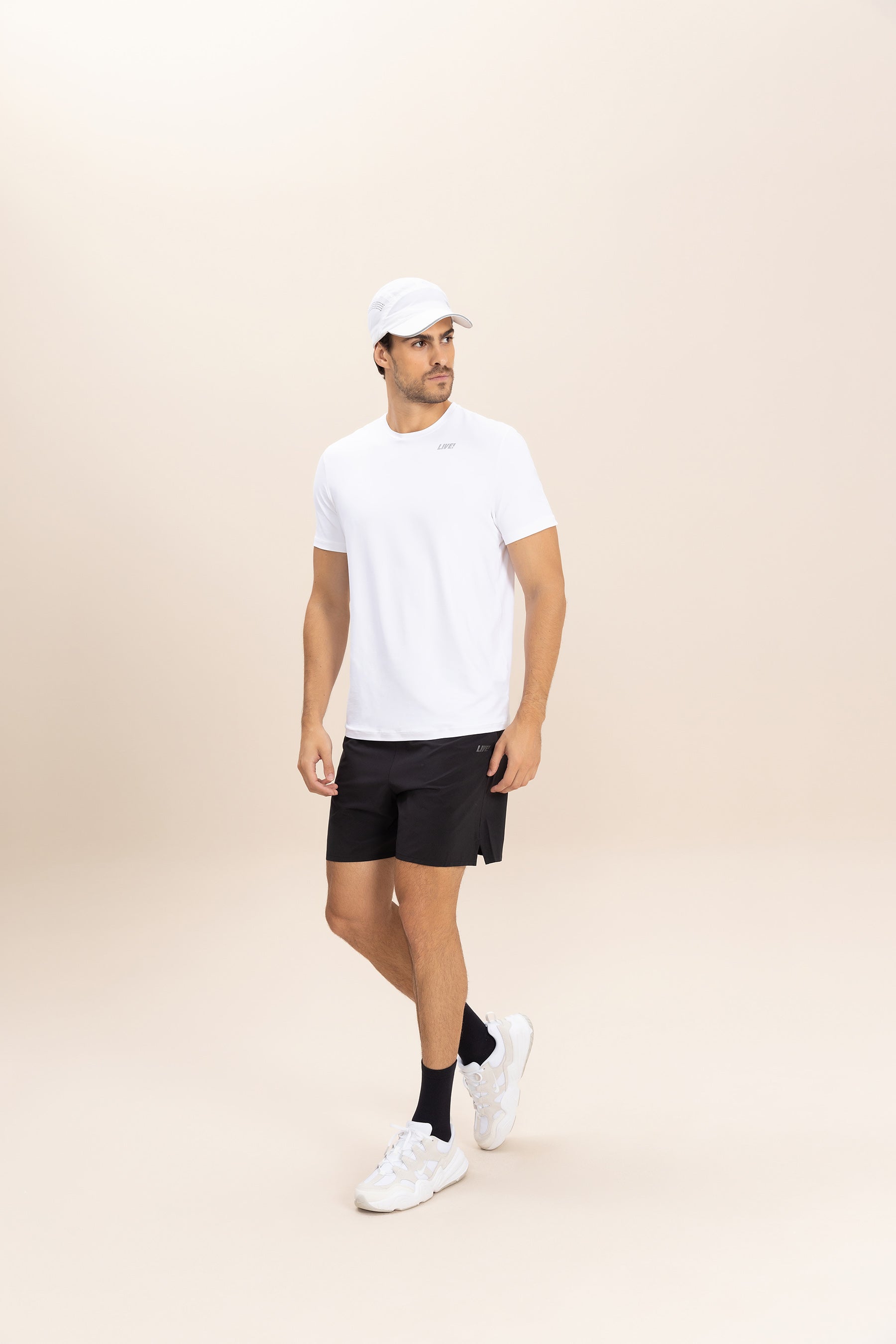 Comfy Broad LIVE! Men's T-Shirt - Soft Cotton Casual Tee for Everyday Wear - Perfect for Lounging, Gym & Street Style