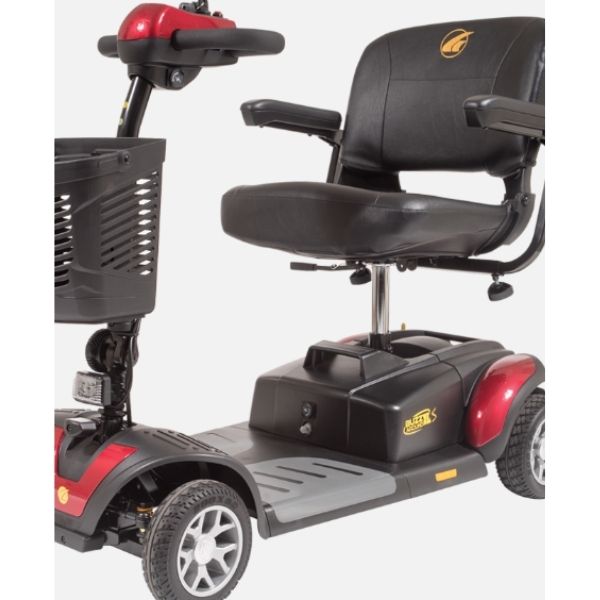 Golden Technologies Buzzaround XLS 4-Wheel Mobility Scooter GB147S - Lightweight Electric Scooter for Adults & Seniors - Indoor/Outdoor Use for Shopping, Travel & Daily Mobility