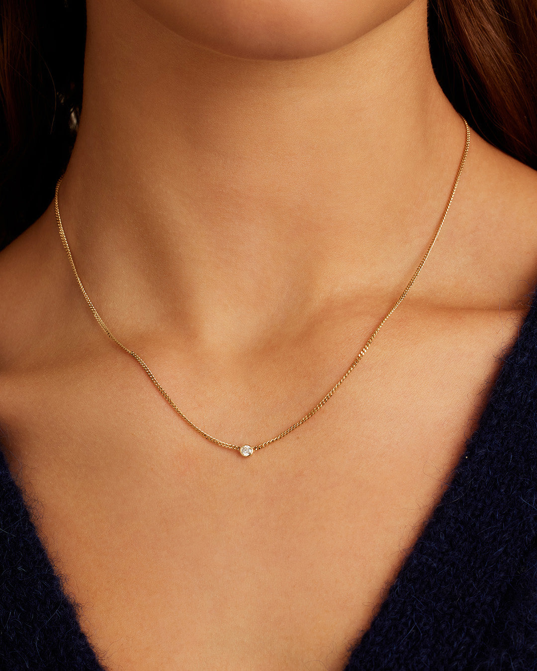Diamond Wilder Necklace for Women - Elegant 14K Gold Pendant with Genuine Diamonds - Perfect for Weddings, Anniversaries & Special Occasions