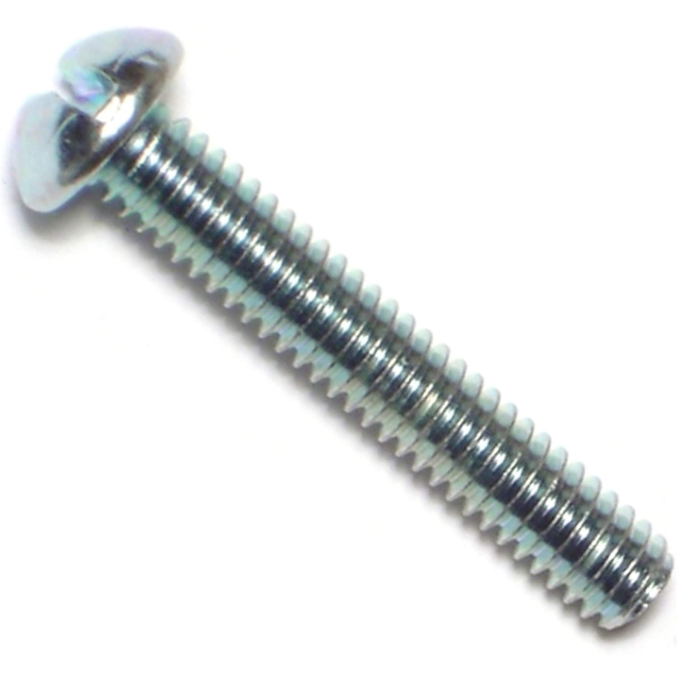 8-32 x 1 Inch Slotted Round Head Machine Screws (36-Piece Pack) - Perfect for DIY Projects, Furniture Assembly & Electronics Repair
