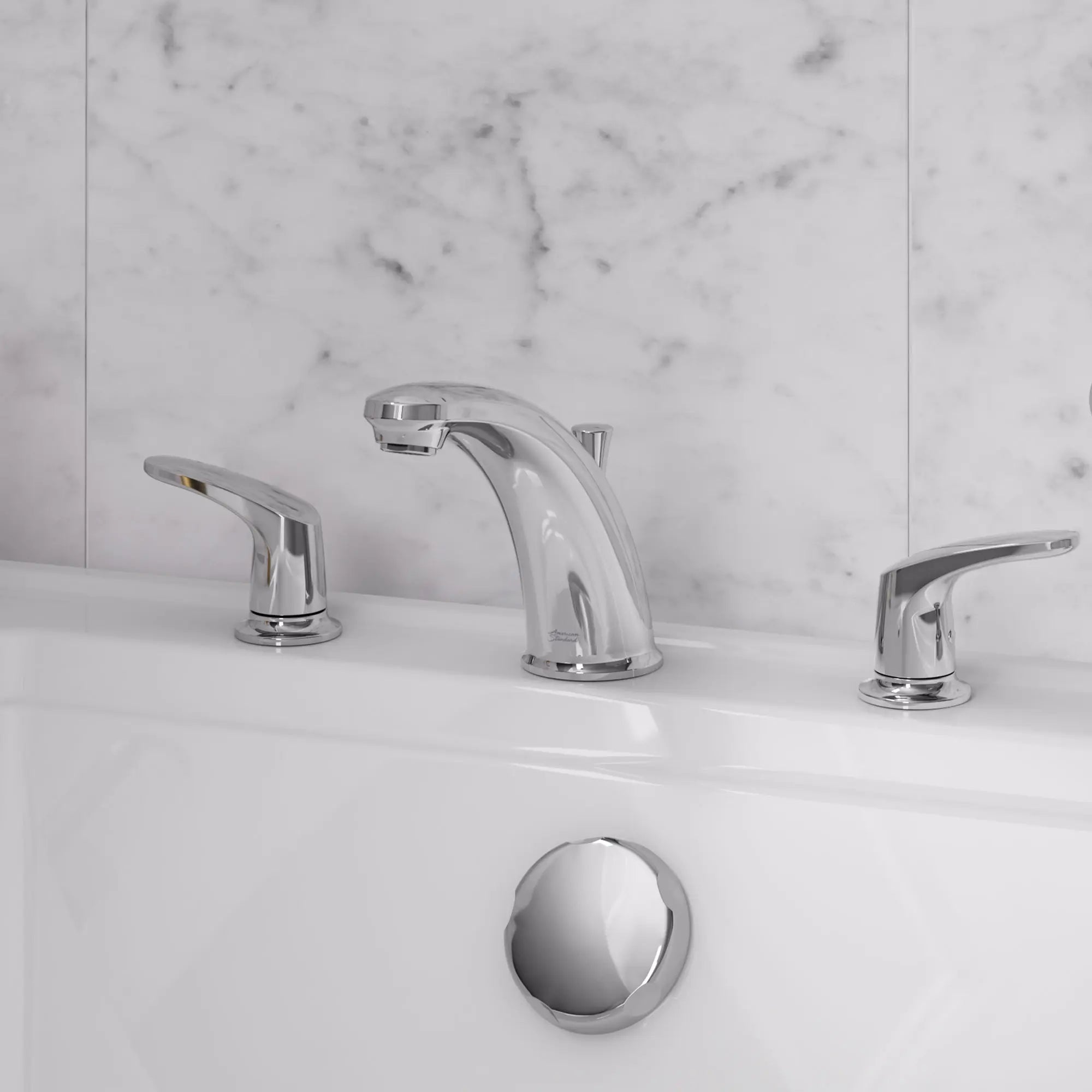 Colony PRO Bathtub Faucet Trim with Lever Handles - Compatible with Flash Rough In Valve - Durable Bathroom Faucet for Modern Home & Spa Relaxation