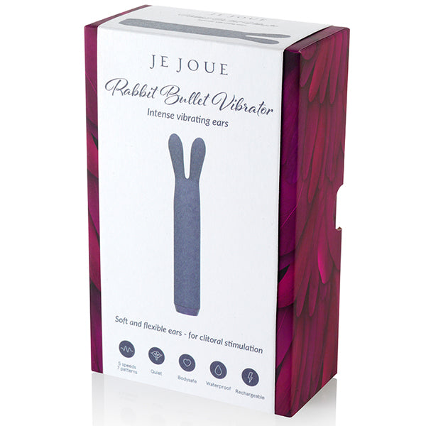 Je Joue Rabbit Bullet Vibrator - Powerful Dual Stimulation G-Spot & Clitoral Massager for Women - Perfect for Couples Play & Solo Pleasure