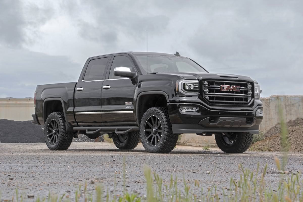 3.5 Inch Lift Kit for Chevy/GMC 1500 (2007-2016) - Heavy Duty Forged Upper Control Arms (UCA) - Compatible with Vertex & V2 Models - Part #19457 - Perfect for Off-Roading & Truck Customization