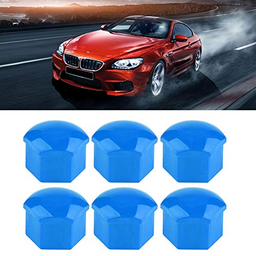 19mm Blue Car Wheel Nut Set - 20pcs for Auto Rims & Hub Screw Covers - Perfect for Wheel Maintenance & Customization