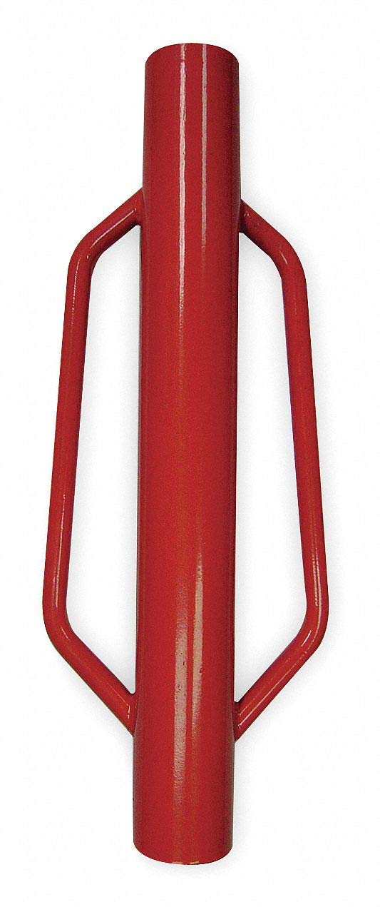 Heavy Duty 17.5 lbs Fence Post Driver - Steel Post Pounder for Wooden & Metal Fence Installation - Perfect for Farm, Garden, and DIY Projects