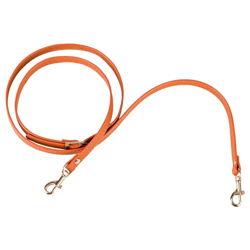 Orange With Gold Buckle