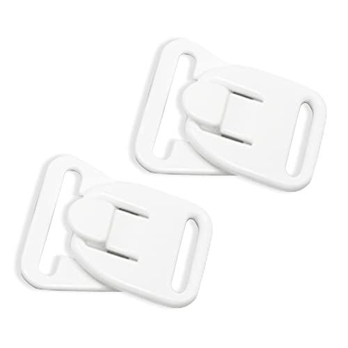 White 5/8in - set of 2