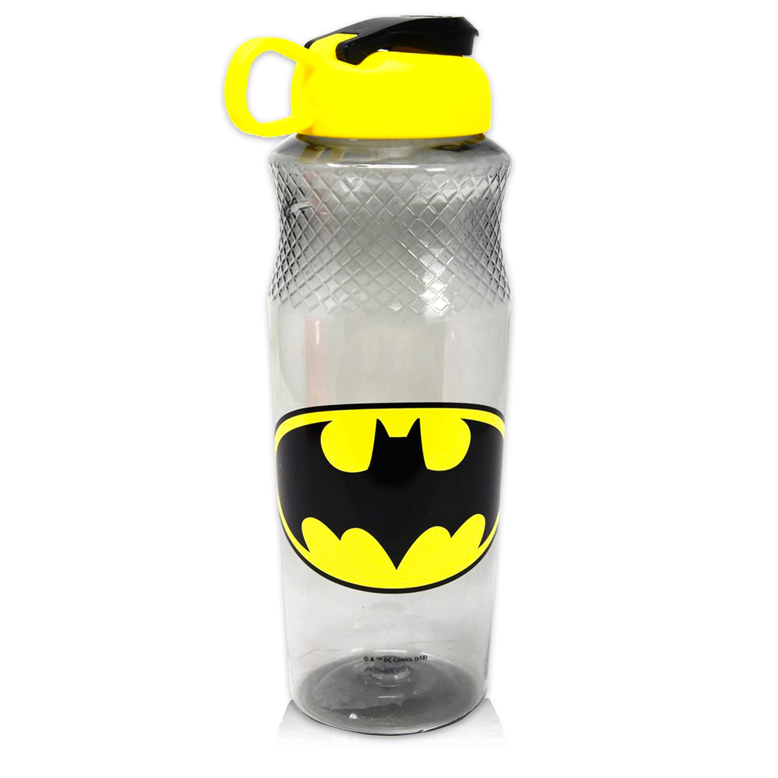Batman 30oz Reusable Water Bottle for Kids & Adults - Insulated Stainless Steel Tumbler with 300 Stickers & Door Hanger - Perfect for School, Sports, Gym, Office & Superhero Fans