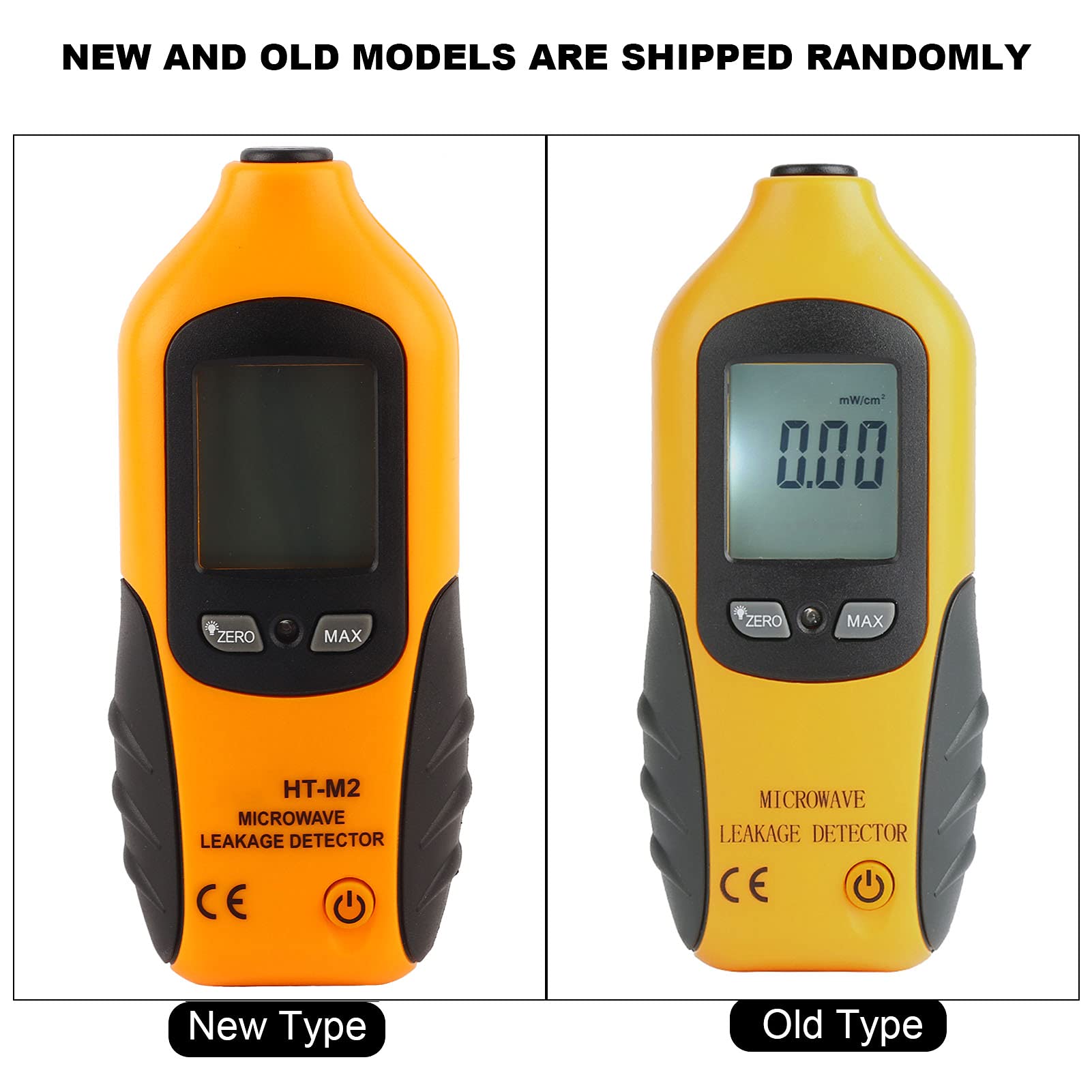 HT-M2 High Precision Microwave Leakage Detector - LED Microwave Radiation Meter & EMF Tester for Home Safety, Kitchen Appliances, and Industrial Use