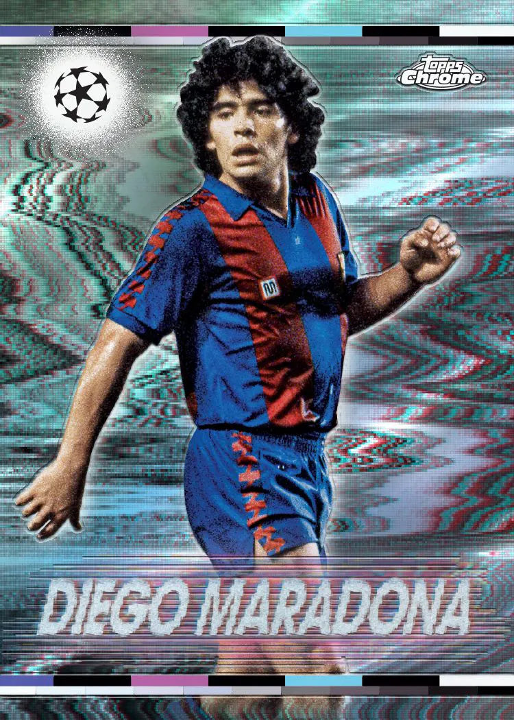 2023-24 Topps Chrome UEFA Club Competitions Hobby Pack - Premium Soccer Trading Cards for Collectors & Fans - Perfect for Sports Memorabilia Collections & Fantasy League Enthusiasts