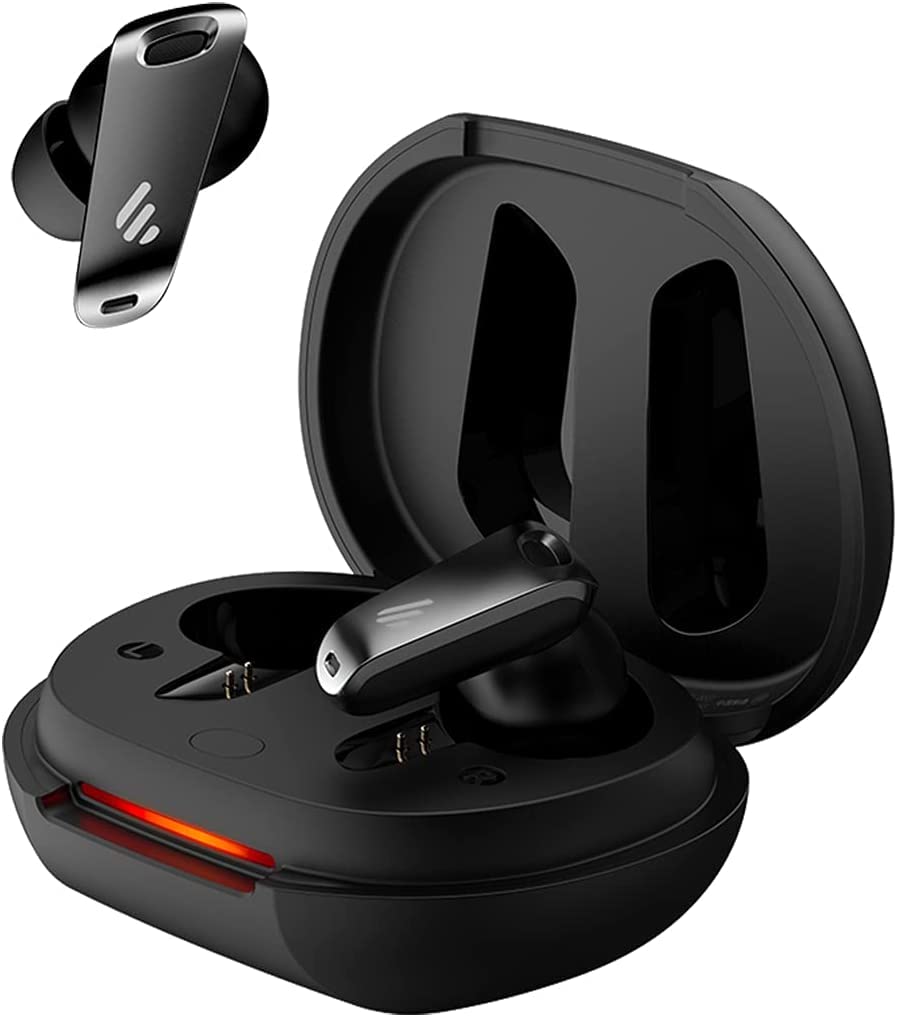 Edifier NeoBuds Pro Hi-Res Wireless Earbuds with Hybrid Active Noise Cancellation & LDAC Technology - Black Bluetooth Headphones for Workout, Commuting, and Travel