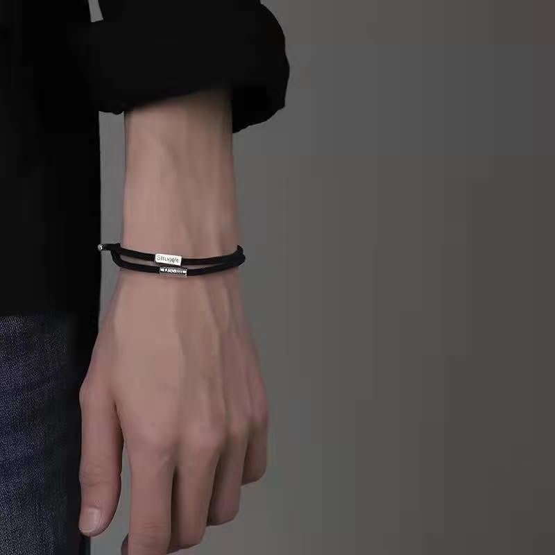 Inspirational Braided Rope Bracelet - Adjustable String Wristband for Men & Women - Motivational Graduation Gift for Him Her - Perfect for Daily Wear, Special Occasions & Encouragement Gifts