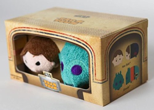 2016 SDCC San Diego Comic Con Exclusive Limited Edition Star Wars Han Solo & Greedo Tsum Tsum Boxed Set - Rare Collectible for Disney Fans, Star Wars Merchandise for Display & Gift Giving