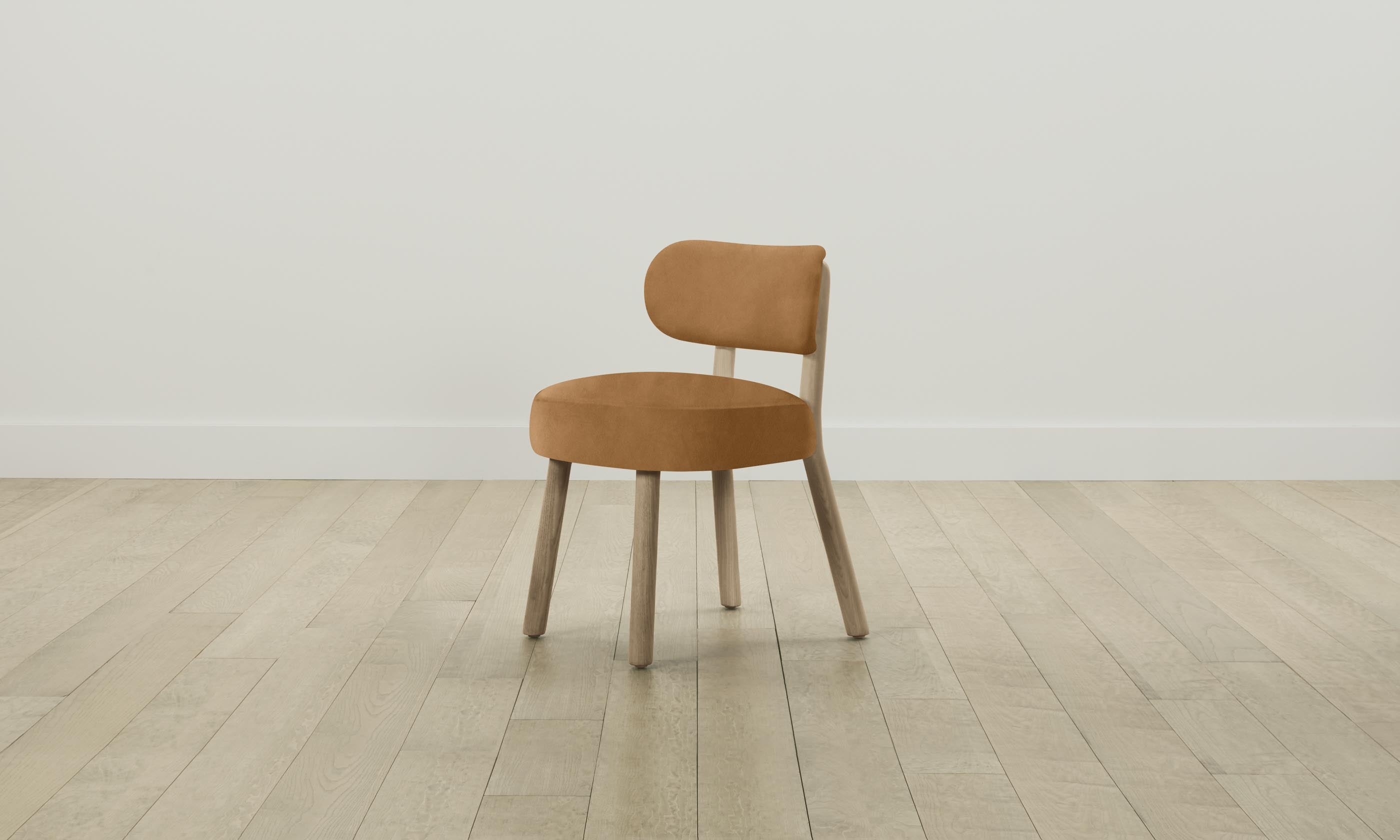 Jane Dining Chair - Premium Nubuck Leather Saddle Seat - Modern Kitchen & Dining Room Furniture for Home Decor