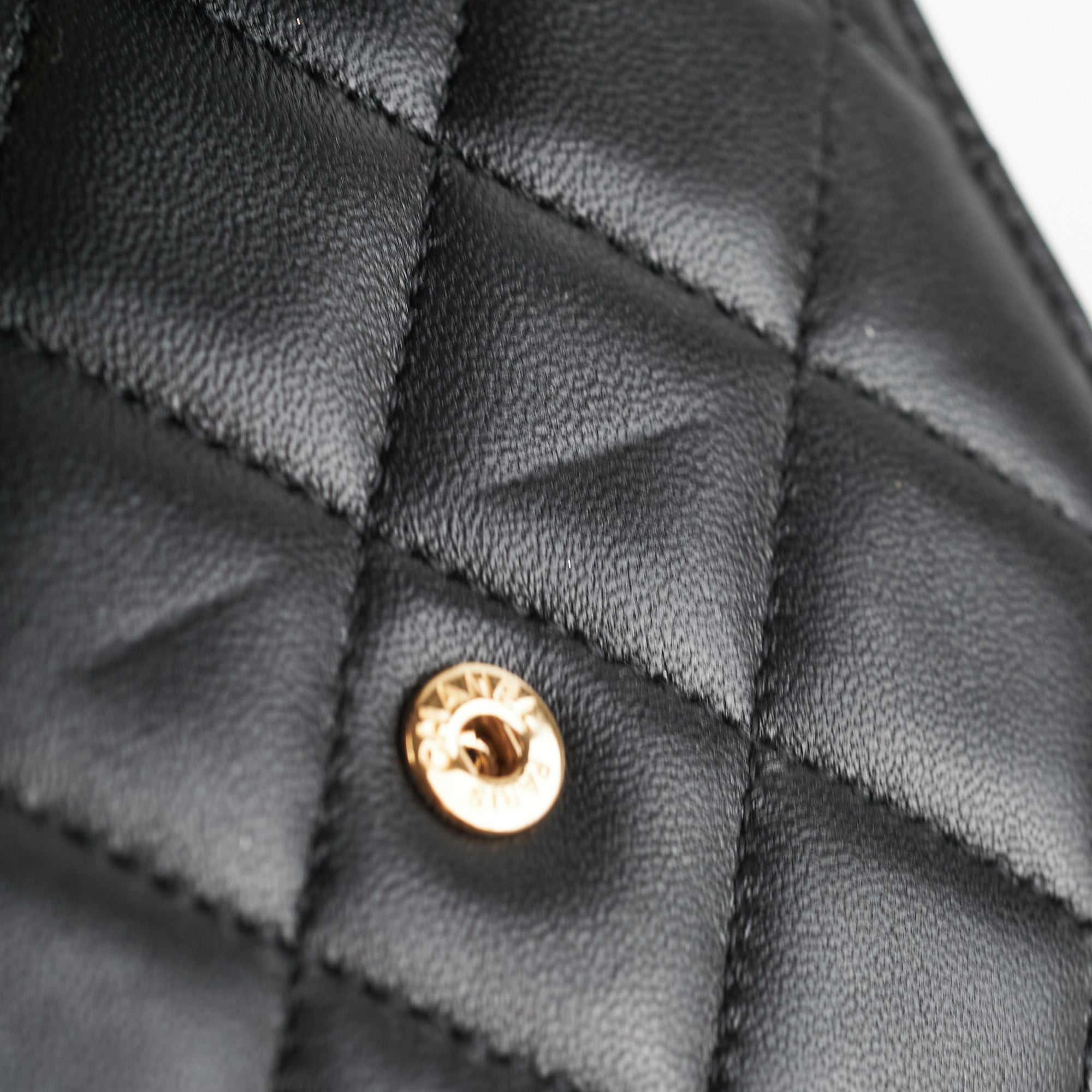 Chanel Black Quilted Lambskin Classic Flap Wallet with Gold-Tone Hardware - Luxury Women's Wallet for Everyday Use & Special Occasions