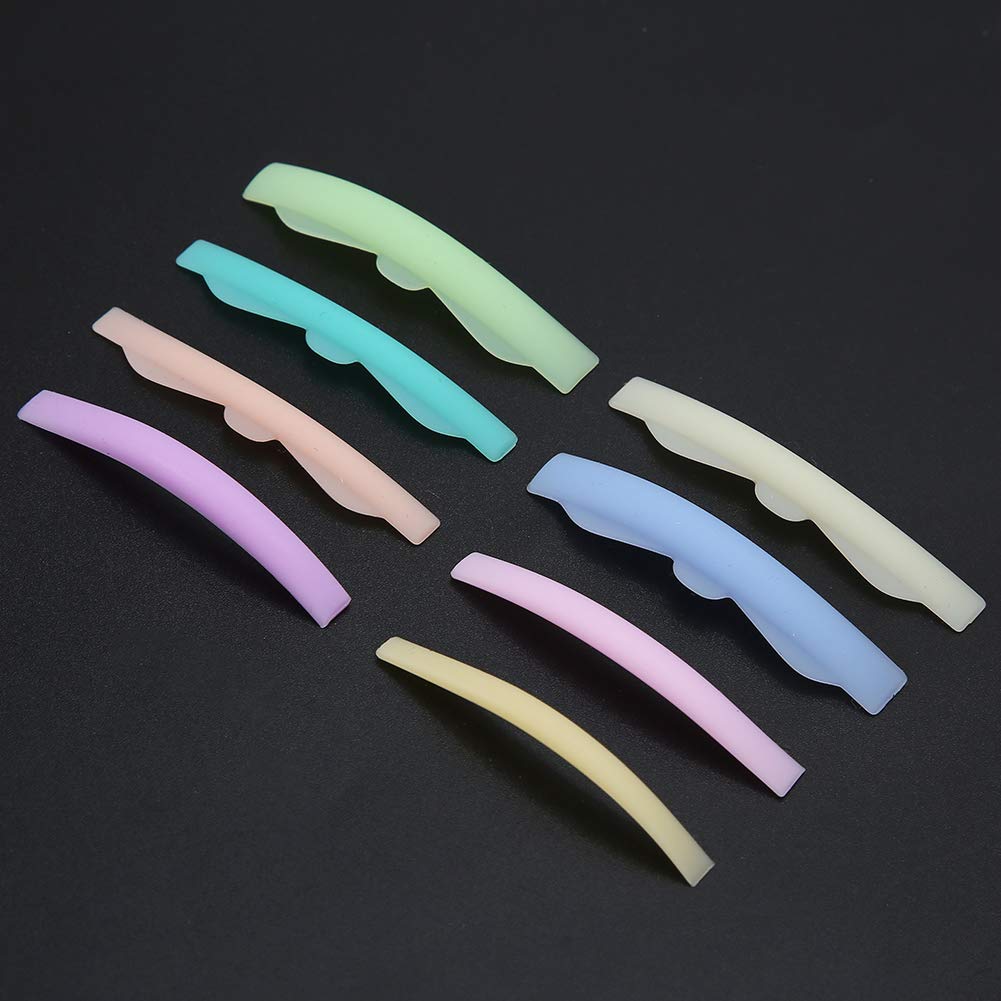 Professional Silicone Eyelash Perming Pads & Curler Rods - Lash Lift Shield Tool for Women & Men - Perfect for Salon, Home Use & DIY Eyelash Styling