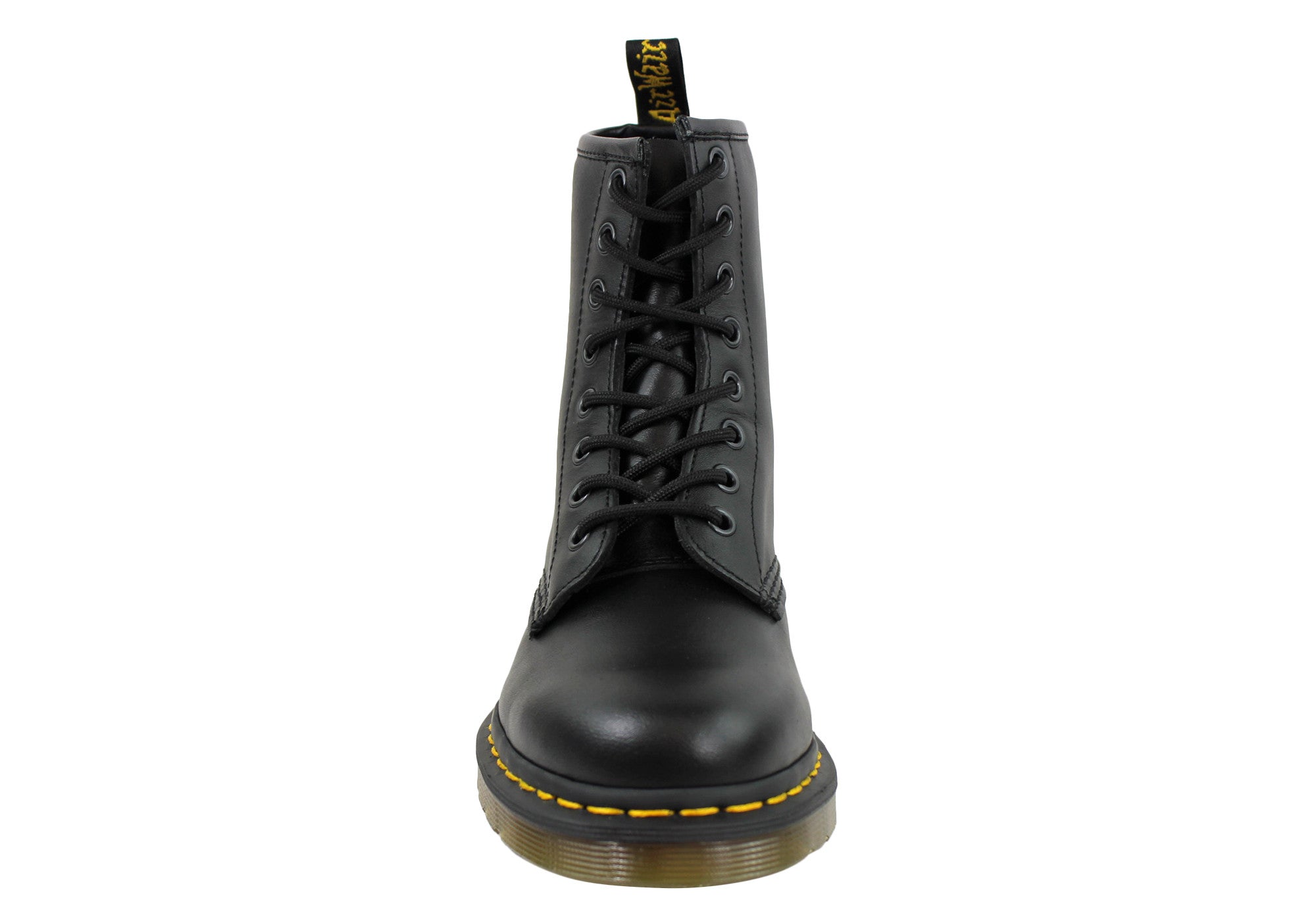 Dr. Martens 1460 Black Nappa Leather Unisex Combat Boots - Comfortable Lace-Up Ankle Boots for Men & Women - Perfect for Punk Fashion, Street Style & Everyday Wear