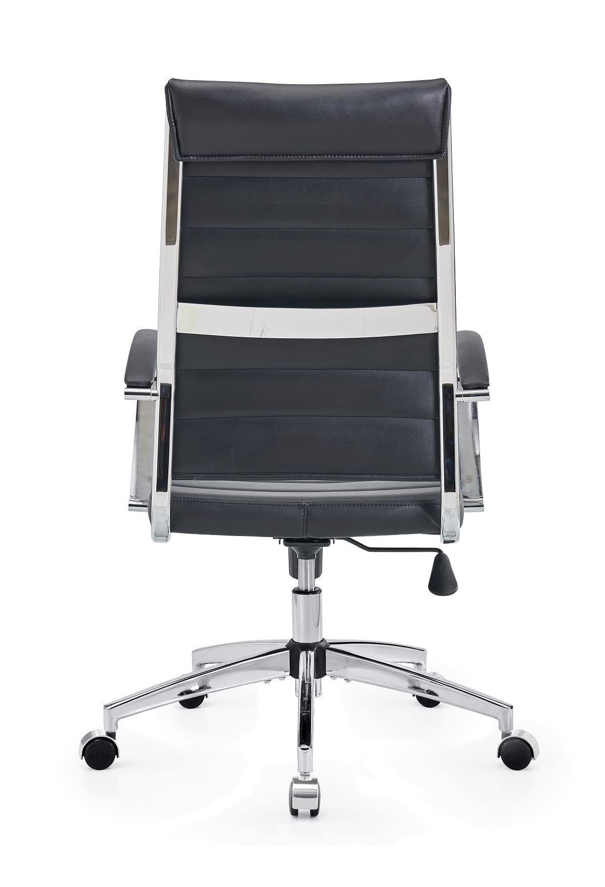 Ergonomic Office Chair for Desk - Adjustable Lumbar Support, White & Gold or Blue & Black Options (Model 4020 Black) | Perfect for Home Office, Gaming Setup & Workspace Comfort