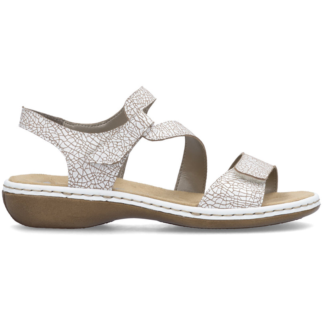 Rieker Regina C7 White Women's Comfort Shoes - Stylish & Lightweight for Work, Walking & Everyday Wear