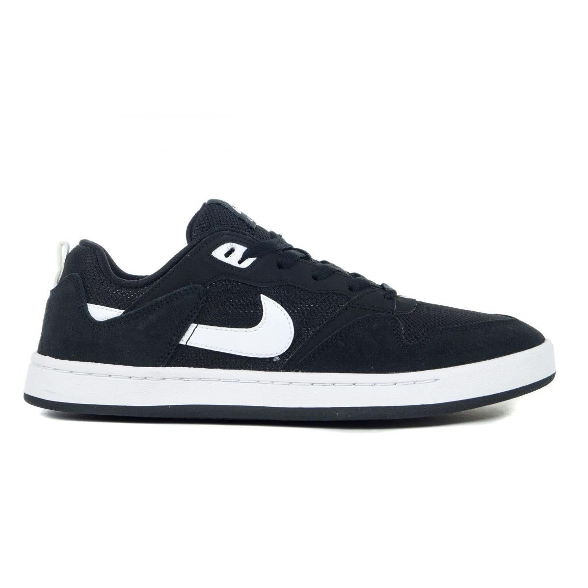 Alleyoop SB Sneaker - Black & White Skateboarding Shoes for Men & Women | Durable & Comfortable for Streetwear, Casual Wear & Skateboarding