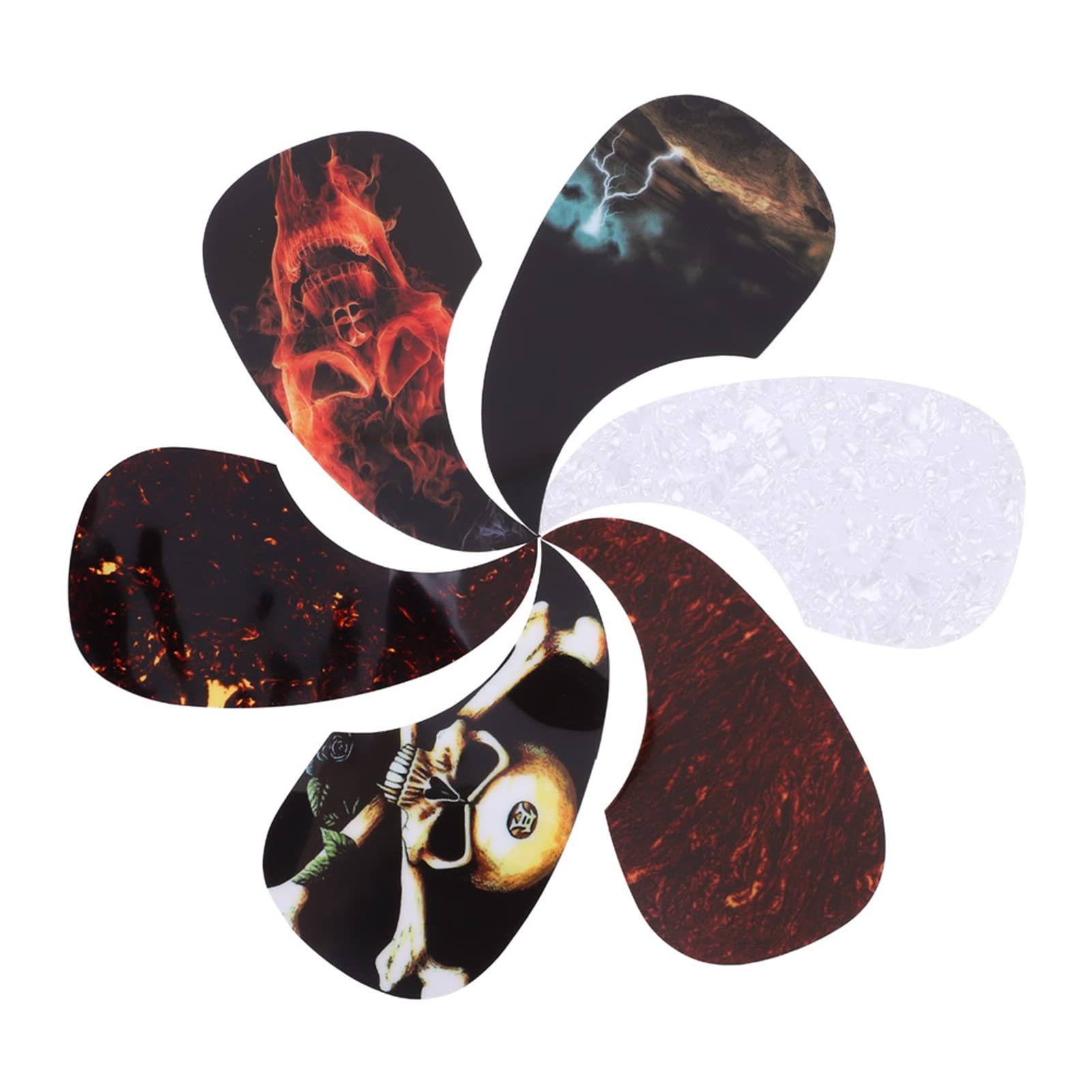 LZKW Clear Plastic Decorative Guitar Pickguard Sticker - Anti-Scratch Protection for Martin & Acoustic Guitars | Perfect for DIY Guitar Customization & Scratch Prevention