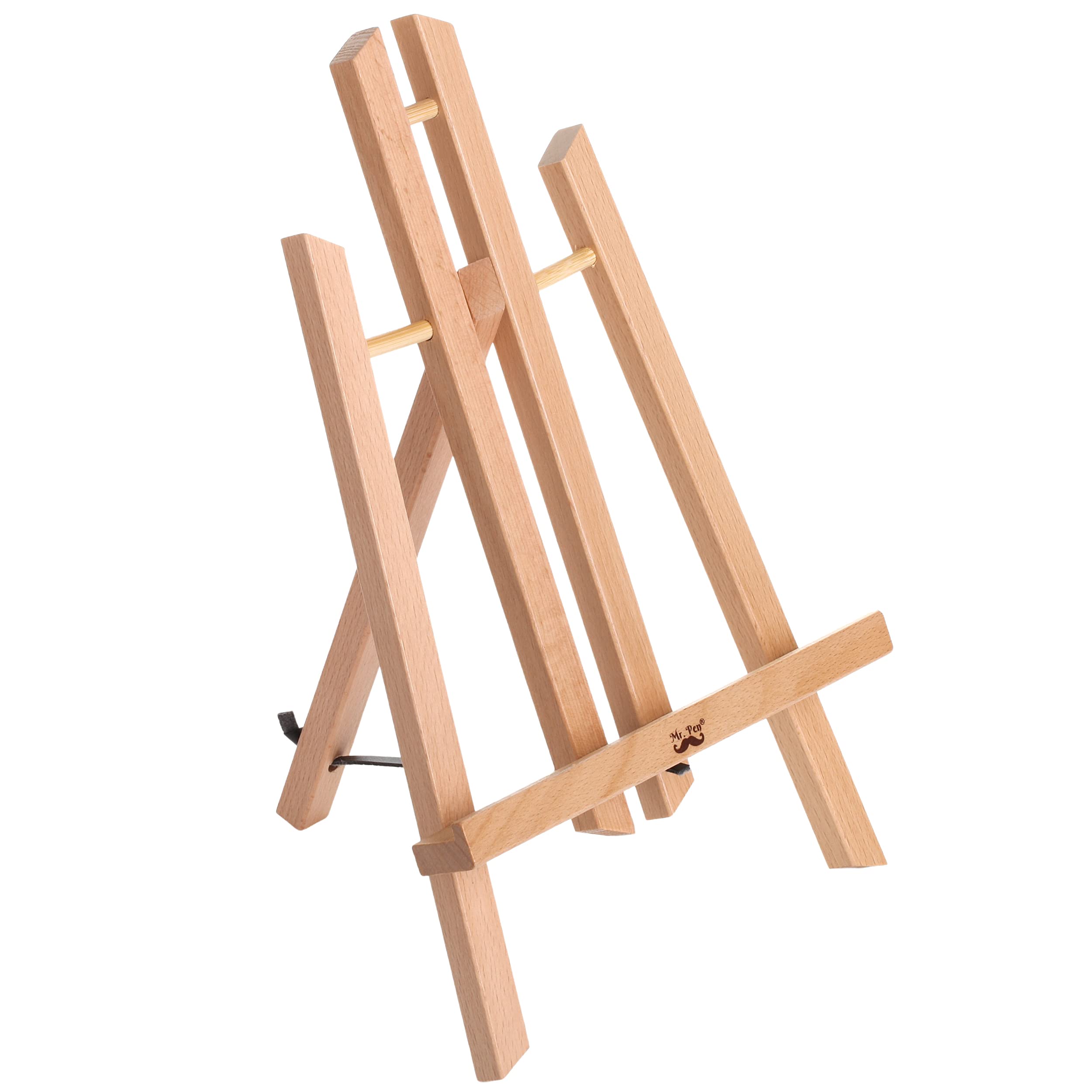 Mr. Pen 11 Inch Wooden Tabletop Easel Stand for Painting Canvas - Perfect for Artists, Students & Home Decor Display | Portable Mini Art Easel for Tabletop Painting, Sketching & Craft Projects