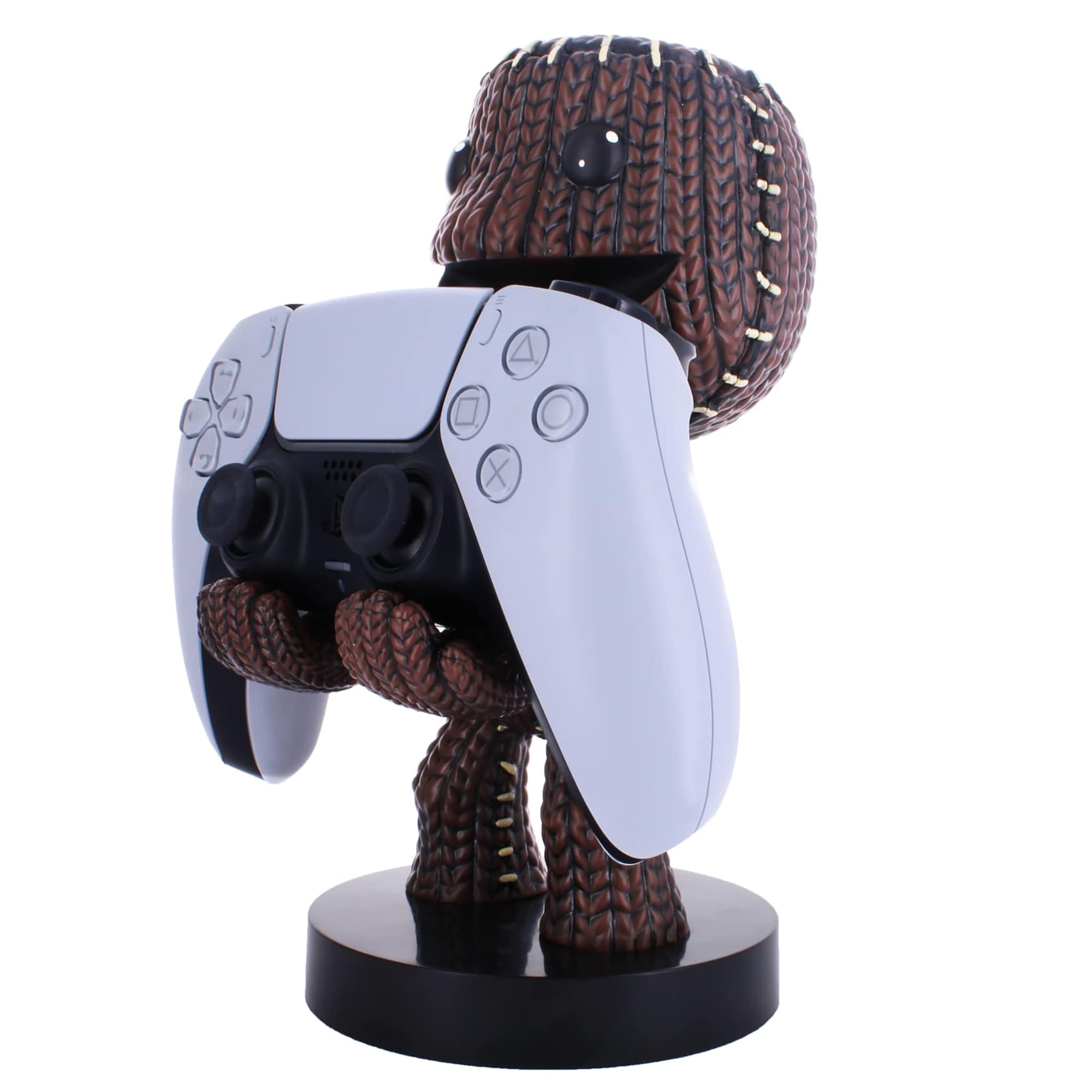 Sackboy: A Big Adventure Licensed Gaming Phone & Controller Stand - Sony Official Cable Guys Figure - Perfect for PS5 Gaming Setup & Desk Organization