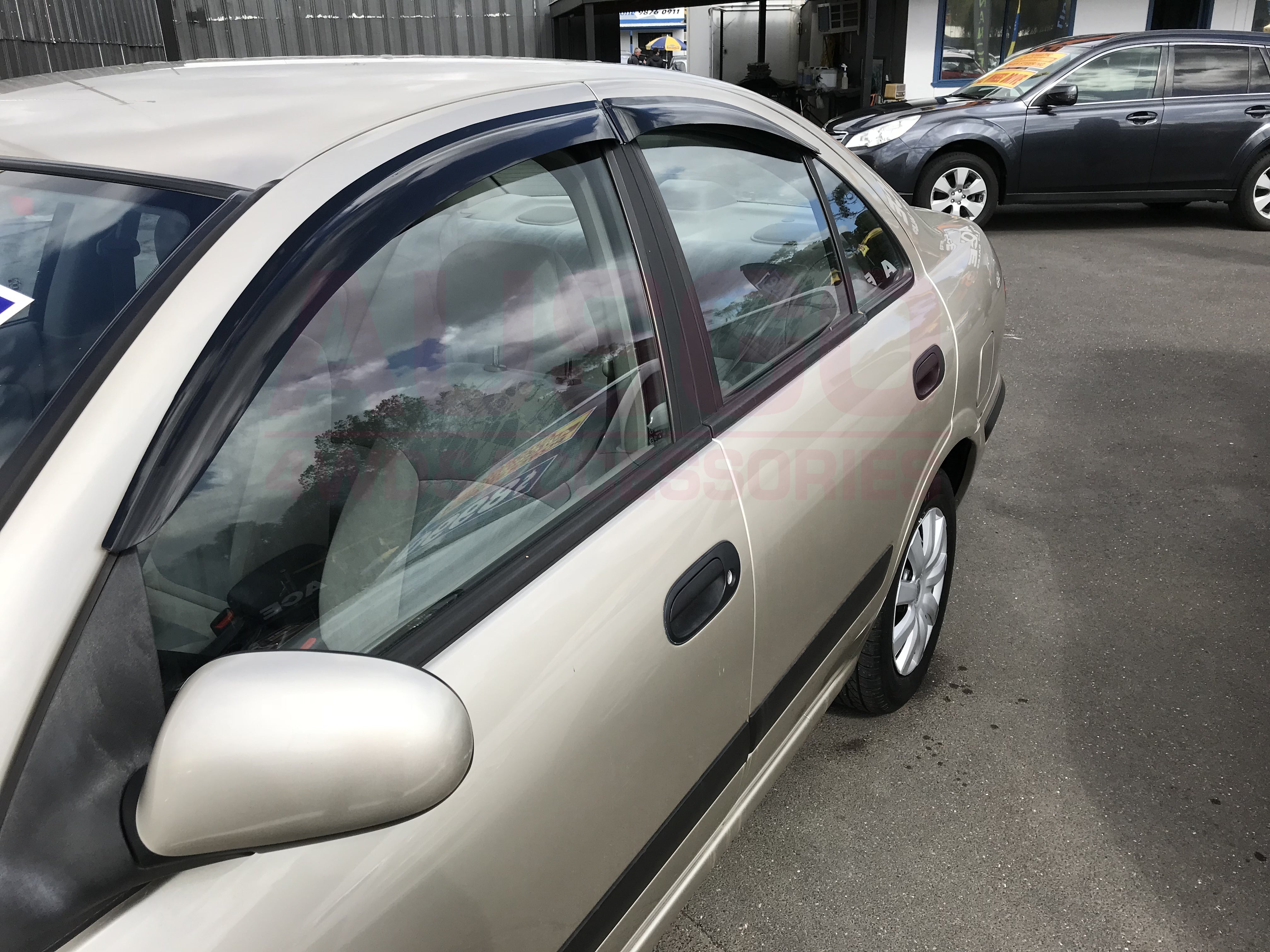Nissan Pulsar N16 Sedan 2001-2006 Weather Shields - Perfect Fit Car Window Rain Guards for All-Weather Protection (Ideal for Rain, Snow & Highway Driving)