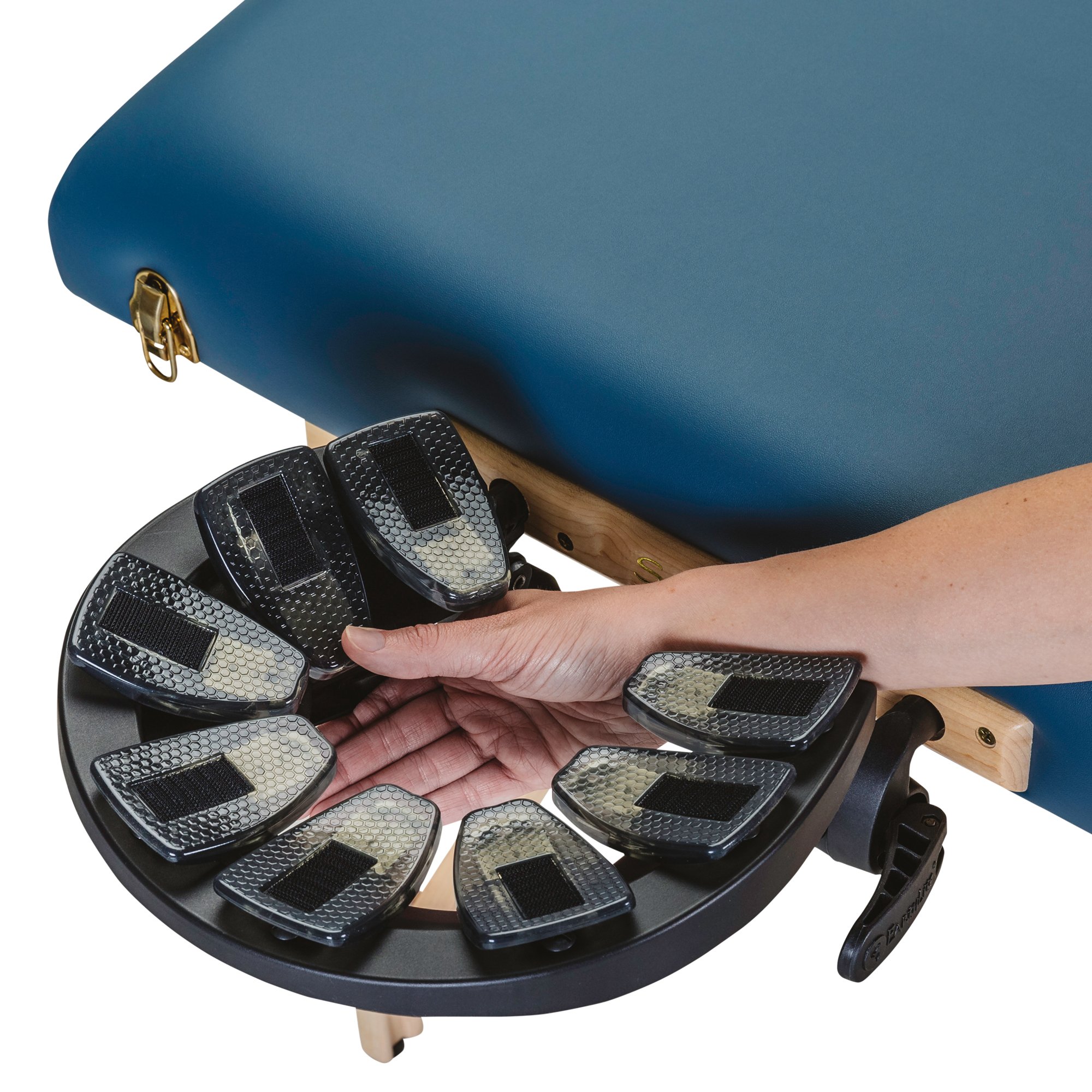 EARTHLITE CARESS Massage Table Face Cradle - Self-Adjusting Professional Massage Platform with Premium Strata Face Pillow for Spa & Physical Therapy (2023 New Model) | Perfect for Chiropractors, Massage Therapists & Home Wellness